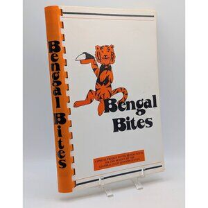 Bengal Bites Cincinnati Bengals Wives' Cookbook Spiral Bound 1984 Vintage Recipe